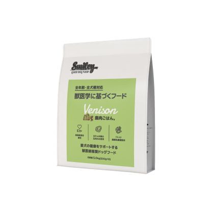 Smiley 鹿肉ごはん。 600g/1.5kg/5.0kg 画像3