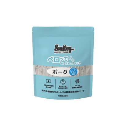 Smiley 犬用ペロッて ポーク  7本入/36本入 画像2