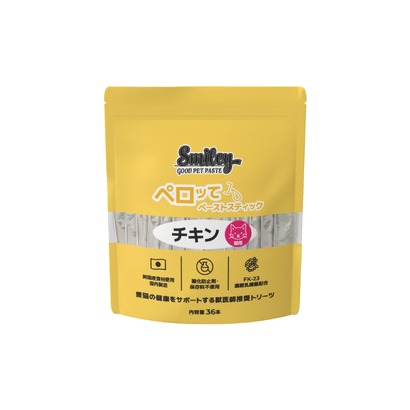 Smiley 猫用ペロッて チキン 7本入/36本入 画像2